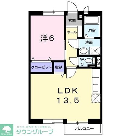 ガーデンプレイス1の物件間取画像